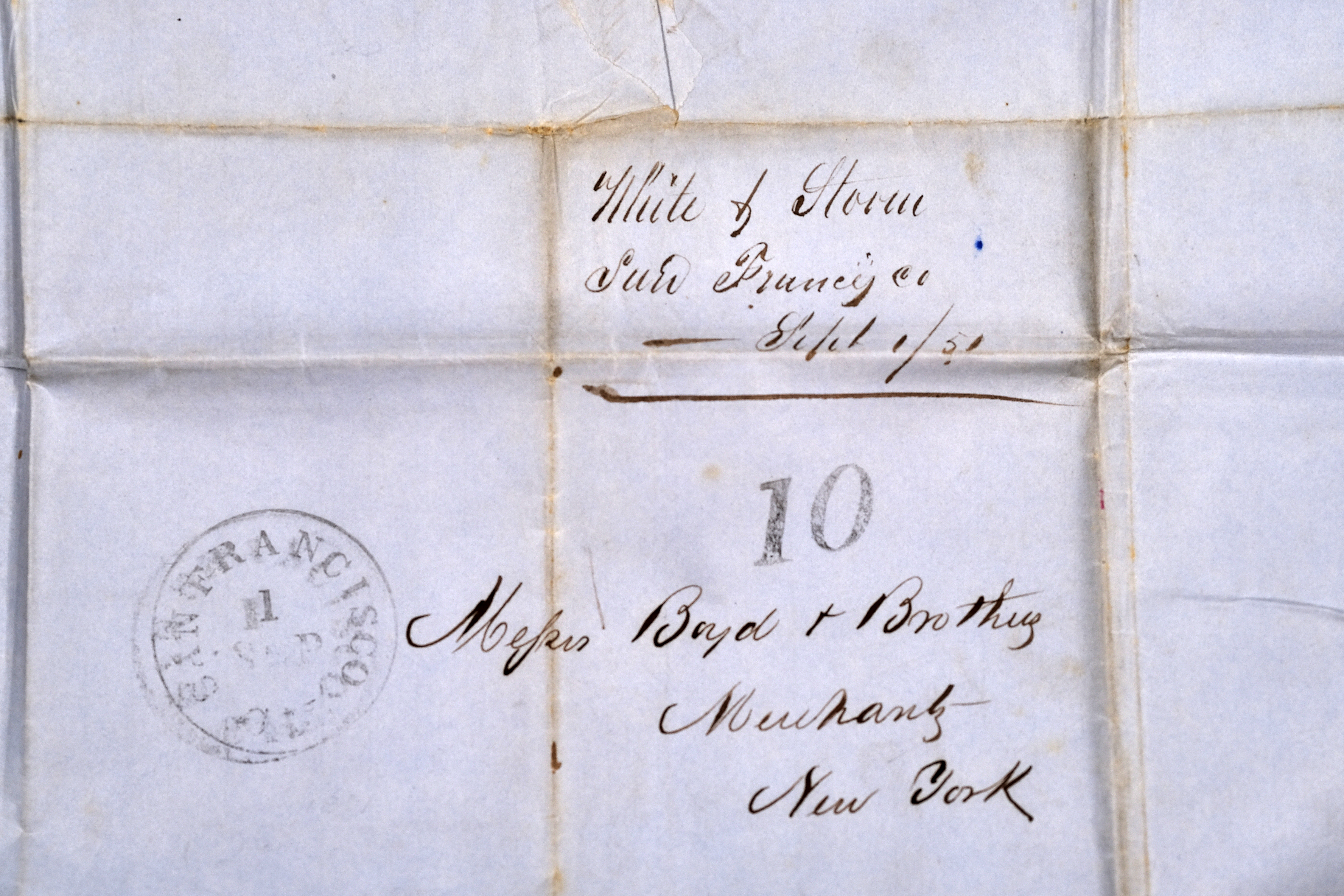 Lot 4002 - Western Express Postal History western postal history -  Americana Stamps Winter 2026 Sale -Day 2